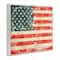 Stupell Industries Rustic American Flag Framed Giclee Art